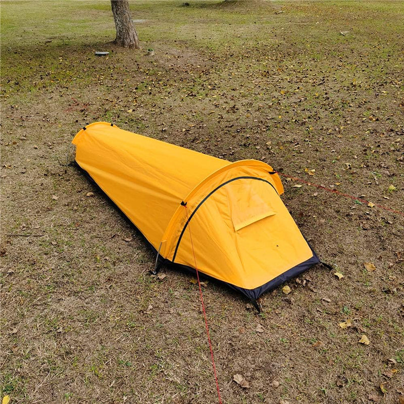 Lightweight Single Person Camping Tent Sleeping Bag Outdoor Hiking Gear
