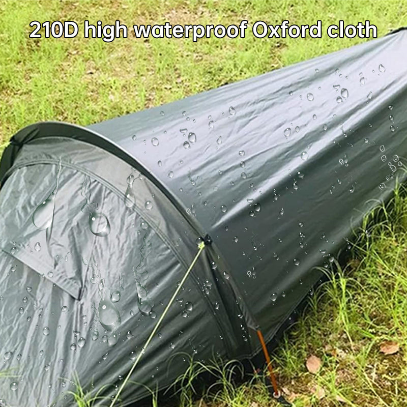 Lightweight Single Person Camping Tent Sleeping Bag Outdoor Hiking Gear
