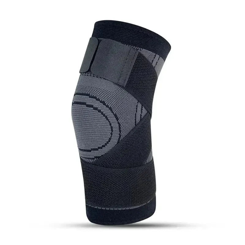 Knee Compressions Sleeve with Adjustable Straps for Running Working All Day