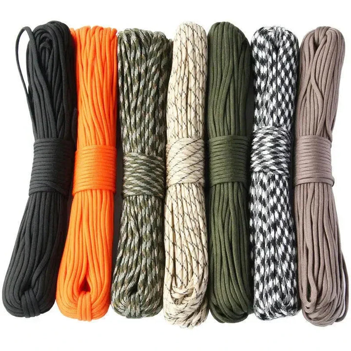 7 Core 550 Paracord Rope 4mm Polyester Survival Camping Gear