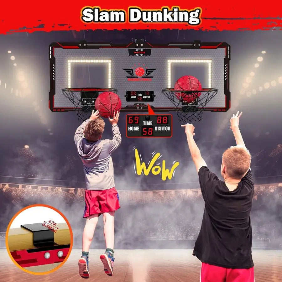 Interactive Basketball Hoop Set for Little Ones