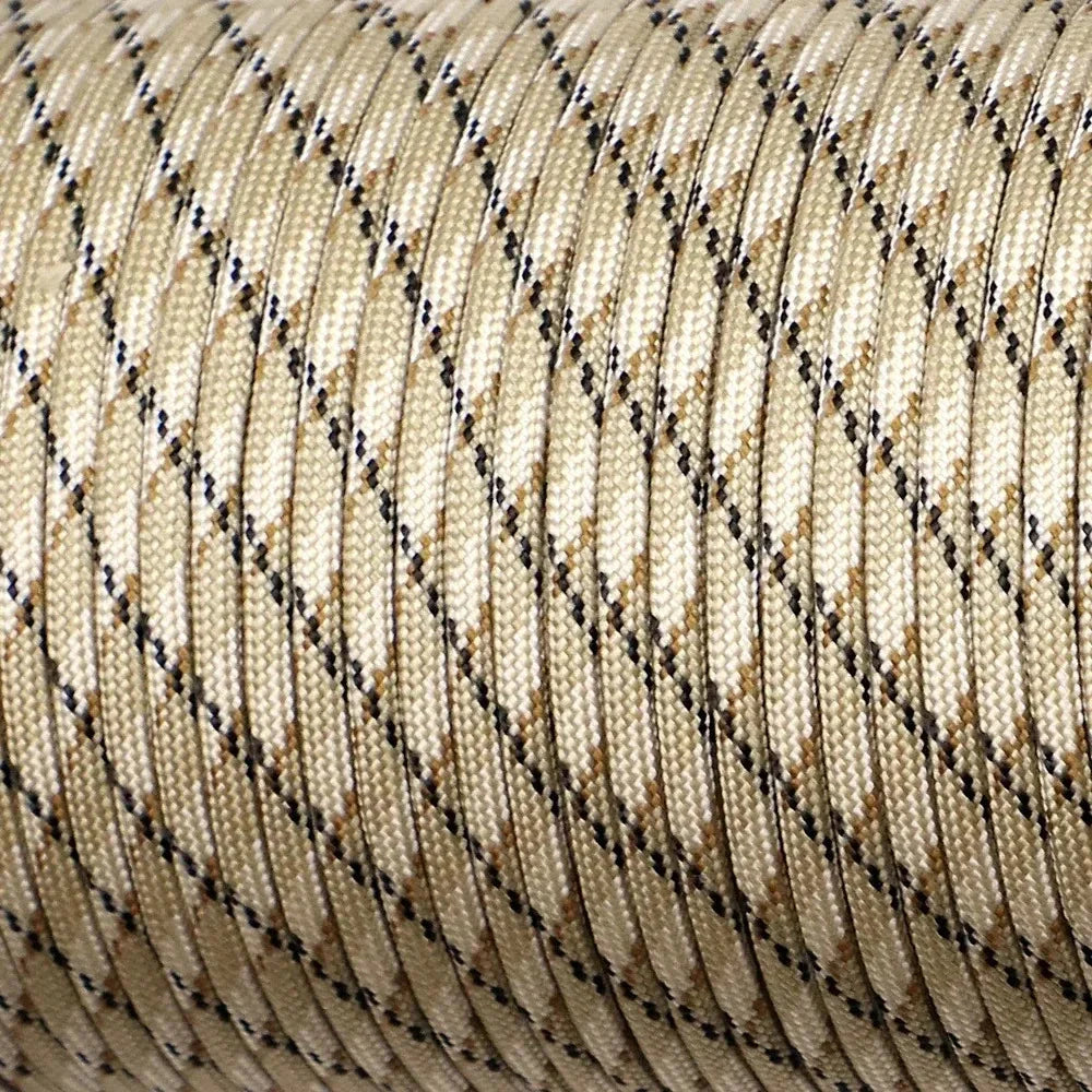 7 Core 550 Paracord Rope 4mm Polyester Survival Camping Gear