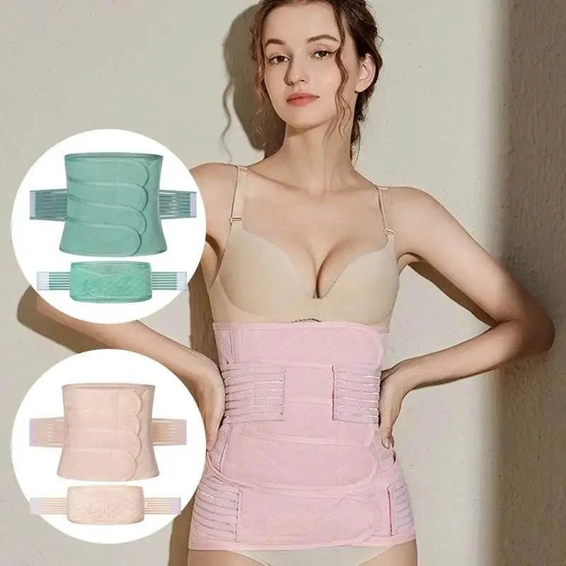 Postpartum Support Recovery Belly Wrap Waist Pelvis Belt Body Shaper