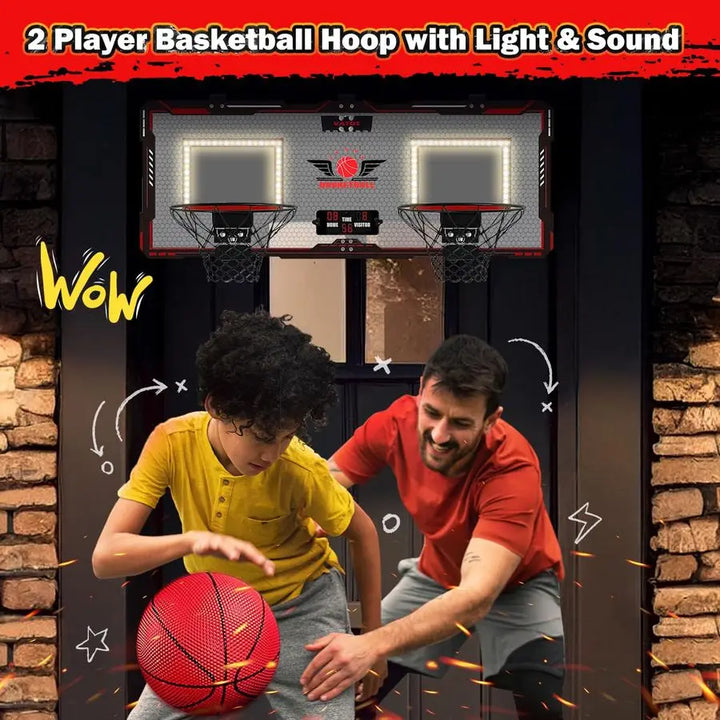 Interactive Basketball Hoop Set for Little Ones
