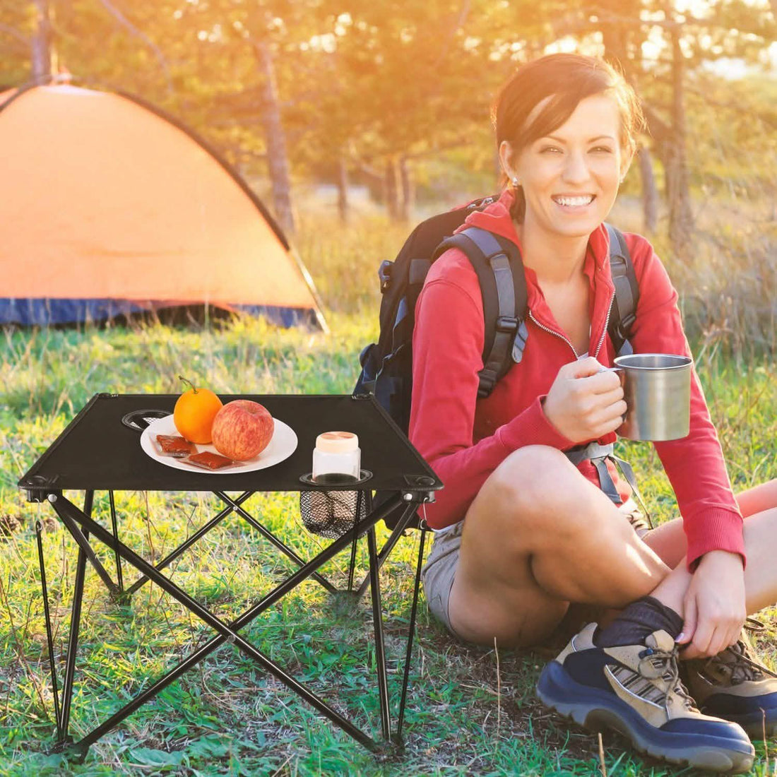 Foldable Camping Table Portable Travel Desk